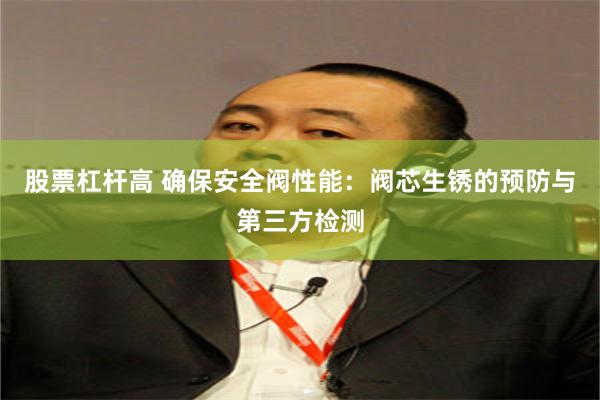 股票杠杆高 确保安全阀性能：阀芯生锈的预防与第三方检测