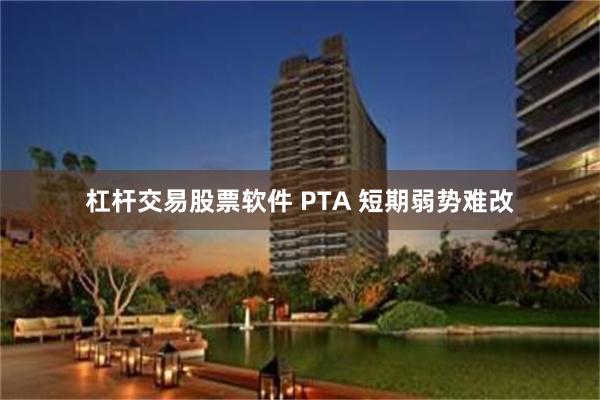 杠杆交易股票软件 PTA 短期弱势难改